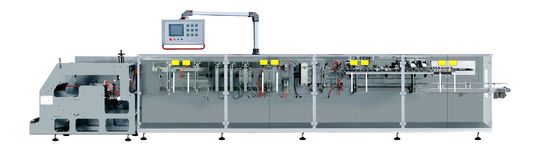 Verbundfolie horizontale Doypack-Nahrungsmittelbeutel-Verpackungsmaschine