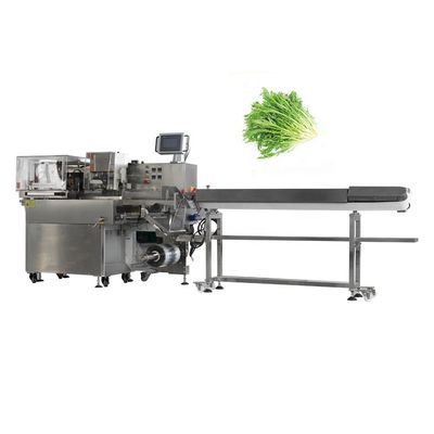 Horizontale Plastikfilm-frische Frucht-Gemüse-Verpackungsmaschine